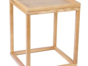 Τραπέζι Βοηθητικό Cube LBTAH-MU20135 40x40x50cm Oak Andrea House