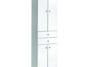 Στήλη Μπάνιου Colona Alma 77-5030 II 50x30x185cm White Gloria