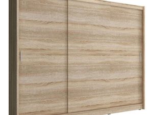 Ντουλάπα Τρίφυλλη Συρόμενη 24114-WK1s-250 250x214x62cm Natural