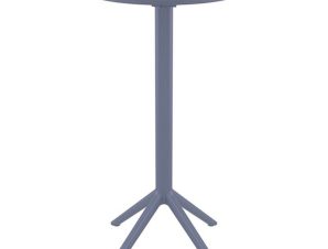 Τραπέζι – Stand Bar Sky 20.0297 60Χ108cm Dark Grey