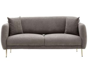Καναπές – Κρεβάτι Τριθέσιος Simena 825BLC2838 210x95x80cm Grey-Gold