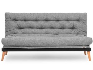 Καναπές – Κρεβάτι Τριθέσιος Saki 859FTN2847 185x82x92cm Light Grey