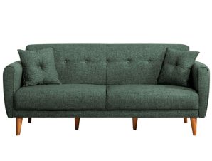Καναπές – Κρεβάτι Τριθέσιος Aria 867UNQ1361 205x80x85cm Green