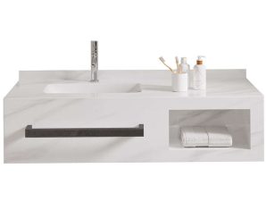 Έπιπλο Μπάνιου Πάγκος – Νιπτήρας Marlen 3BMAR120WHS 120x50x30cm White