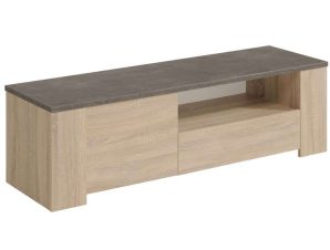 Έπιπλο Τηλεόρασης Fame 16287079 138x40x41cm Oak-Grey