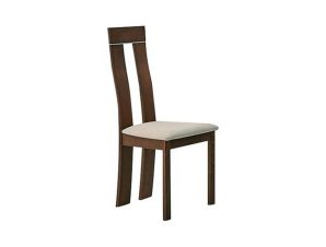 Καρέκλα Pella Beech/Beige Ε789,1 45x50x103cm Σετ 2τμχ