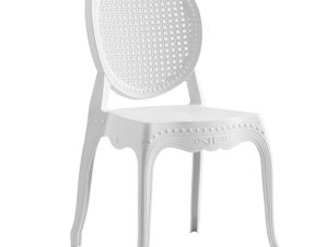 Καρέκλα Dynasty Ε3808,1 42x52x88cm White
