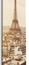 Θέα από Παρίσι, Πόλεις -Ταξίδια, Κρεμάστρες & Καλόγεροι, 45 x 138 εκ.